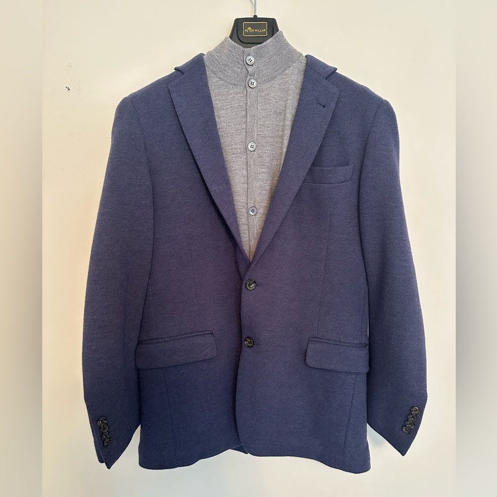 Brooks Brothers Regent Fit Two-Button Knit Sport Coat- Size 40R
